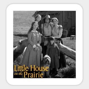 Little house on the prairie tirto johan Sticker